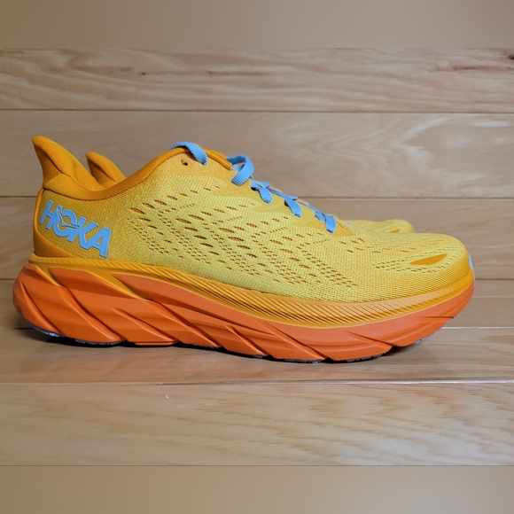 Hoka Other - Hoka Clifton 8 Size 8 Radiant Yellow Maize Mens Running Shoe Sneaker 1119393
